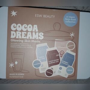 Cocoa Dreams Glowing Skin Masks Set ESW Beauty Korean Beauty New In Package